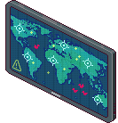 Schermo Satellitare Mondiale image