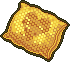 Cuscino di Paillette Dorato image
