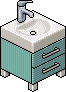Lavabo Ciano image