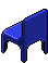 Sedia blu image