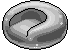Sedia a capsula bianca image