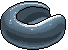 Sedia a capsula azzurra image