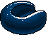 Sedia a capsula blu image