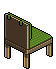 Sedia da Tavola Verde image