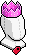 Cappellino da Party Coroncina Rosa image