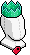 Cappellino da Party Coroncina Verde image