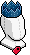 Cappellino da Party Coroncina Blu Scuro image
