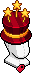 Cappello Stellare Rosso Rubino image