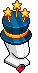 Cappello Stellare Blu Zaffiro image