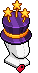Cappello Stellare Viola Ametista image
