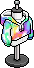 Felpa con cappuccio Tie-Dye Arcobaleno image
