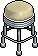 Sgabello Beige image