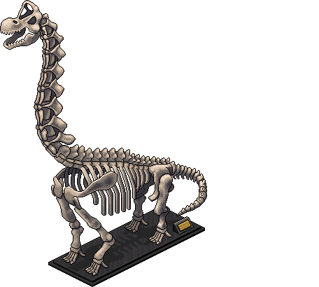 Scheletro Brachiosaurus