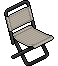 Sedia pieghevole Beige image