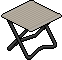 Tavolo Pieghevole Beige image
