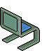 Sedia Glass in Blu image