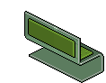 Panchina Glass in Verde image