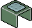 Glass stool image
