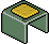 Glass stool image