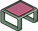 Tavolo Glass in Rosa image