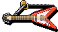 Chitarra in Rosso image