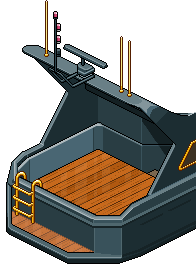 Parte Posteriore dello Yacht