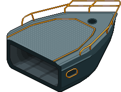 Parte Anteriore dello Yacht