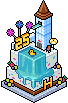Torta di Compleanno Habbo 25