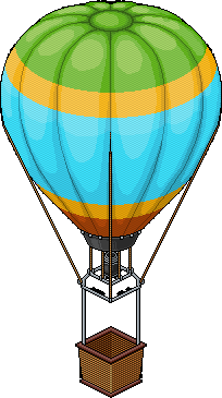 Mongolfiera Blu image