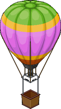 Mongolfiera Rosa image