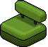 Poltrona Iced Scura (Verde) image