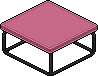 Tavolo da Salotto Iced Scuro (Rosa) image