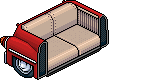 Limousine Rossa - Retro image