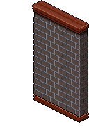 Parete di Mattoni Lodge Scura