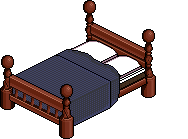 Letto Matrimoniale Lodge Scuro