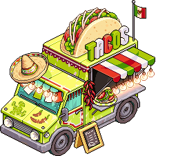Camioncino di Tacos Messicani