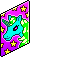 Poster Unicorno Neon image