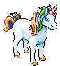 Unicorno caramelloso magico image
