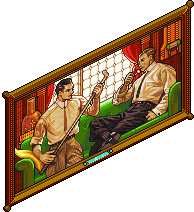 Dipinto: Relax nella Lounge dell'HC