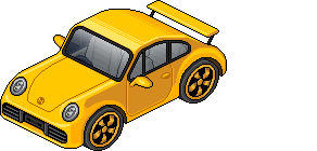 Macchina Sportiva Gialla