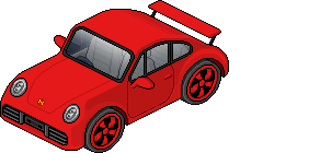 Macchina Sportiva Rossa