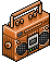 Stereo Portatile Bronzo
