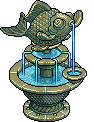 Fontana "Hotel Goldfish"