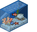 Acquario dei Pesci Tropicali