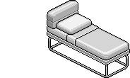 Letto Singolo Norja Grigio image