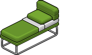 Letto Singolo Norja Verde image
