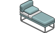 Letto Singolo Norja Azzurro Pallido image