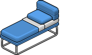 Letto Singolo Norja Blu image