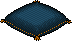 Cuscino Gigante Blu Marino image