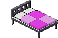 Letto Base Rosa image
